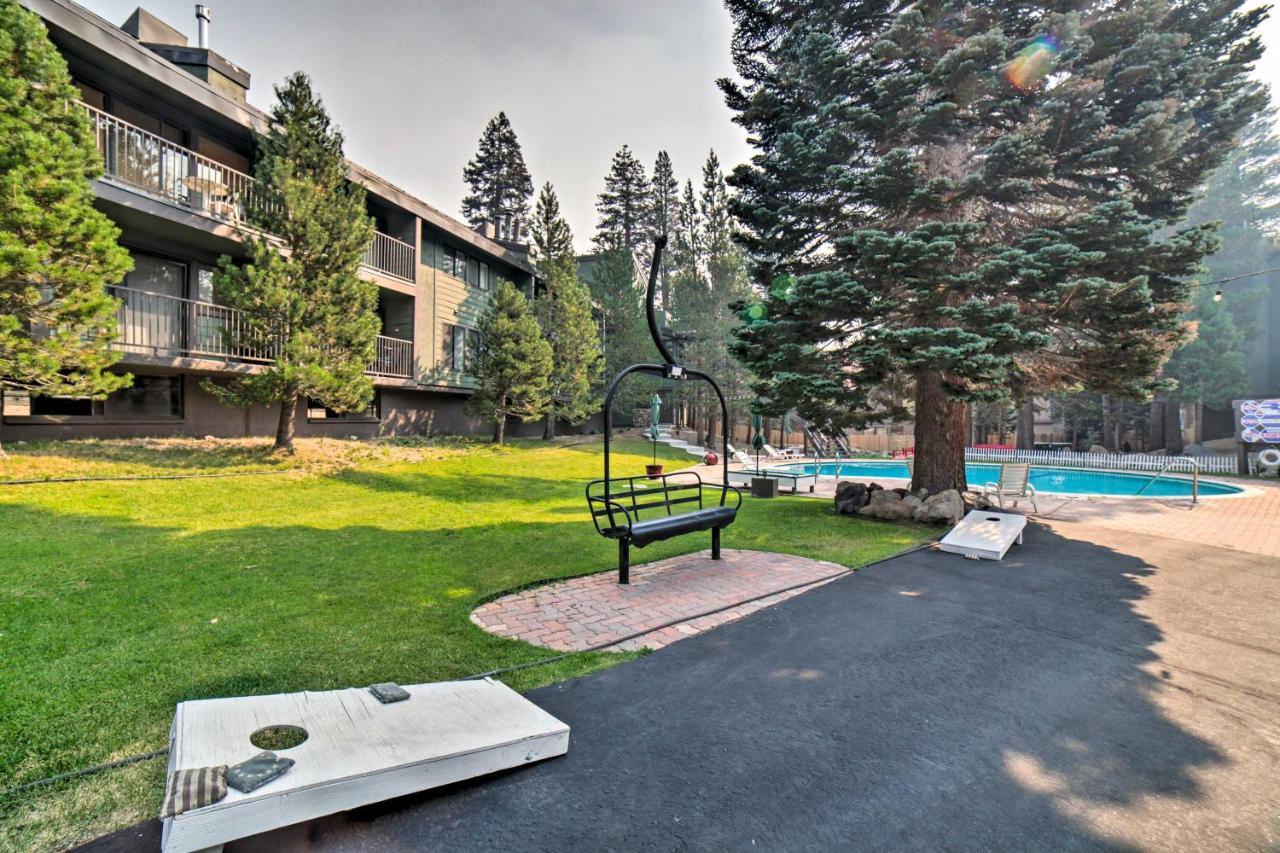 Mammoth Mtn Escape With Pool And Walk To Ski Lift Appartement Mammoth Lakes Buitenkant foto